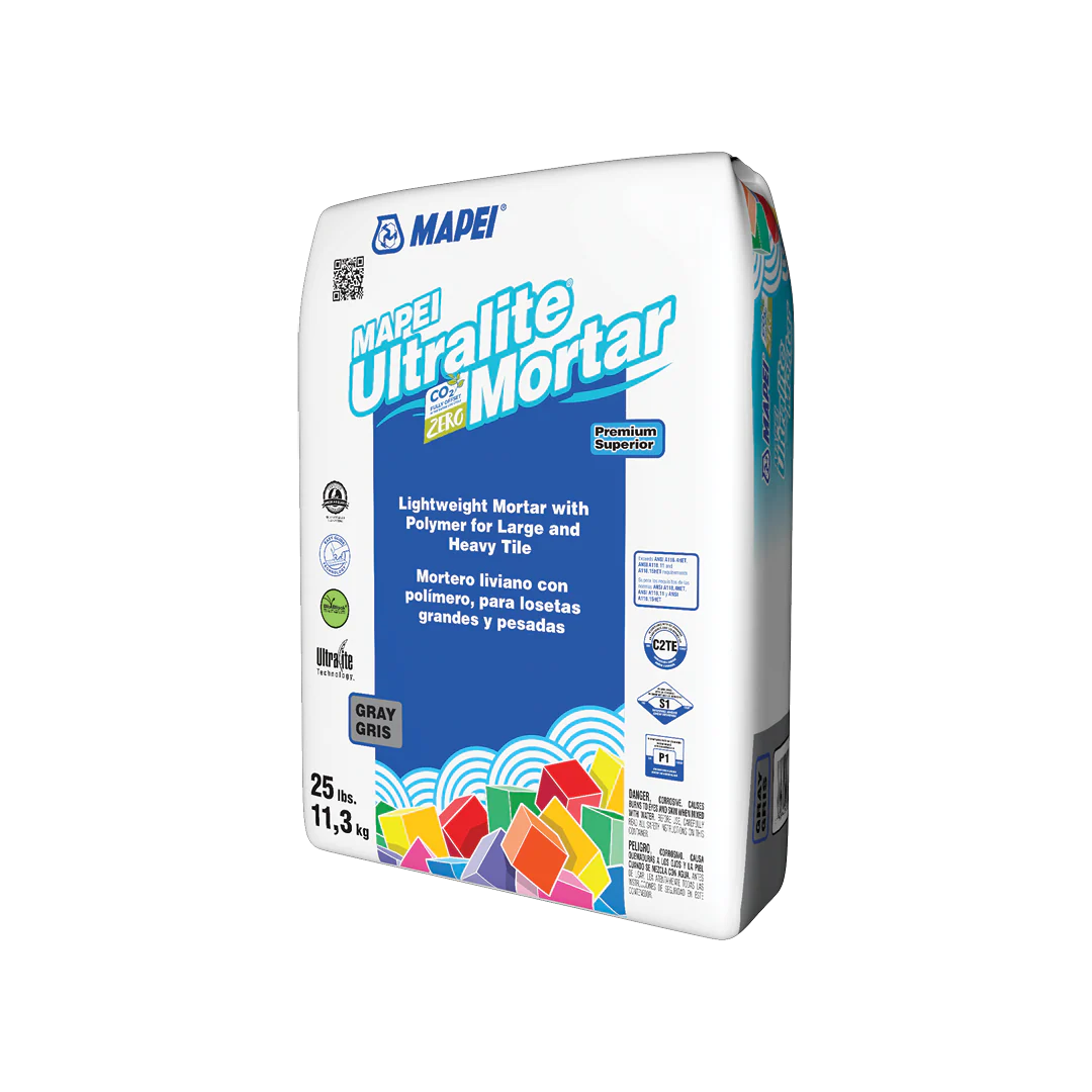 MAPEI Ultralite White Mortar, 25 lb Lightweight Polymer-Modified Thin-Set - Image 5