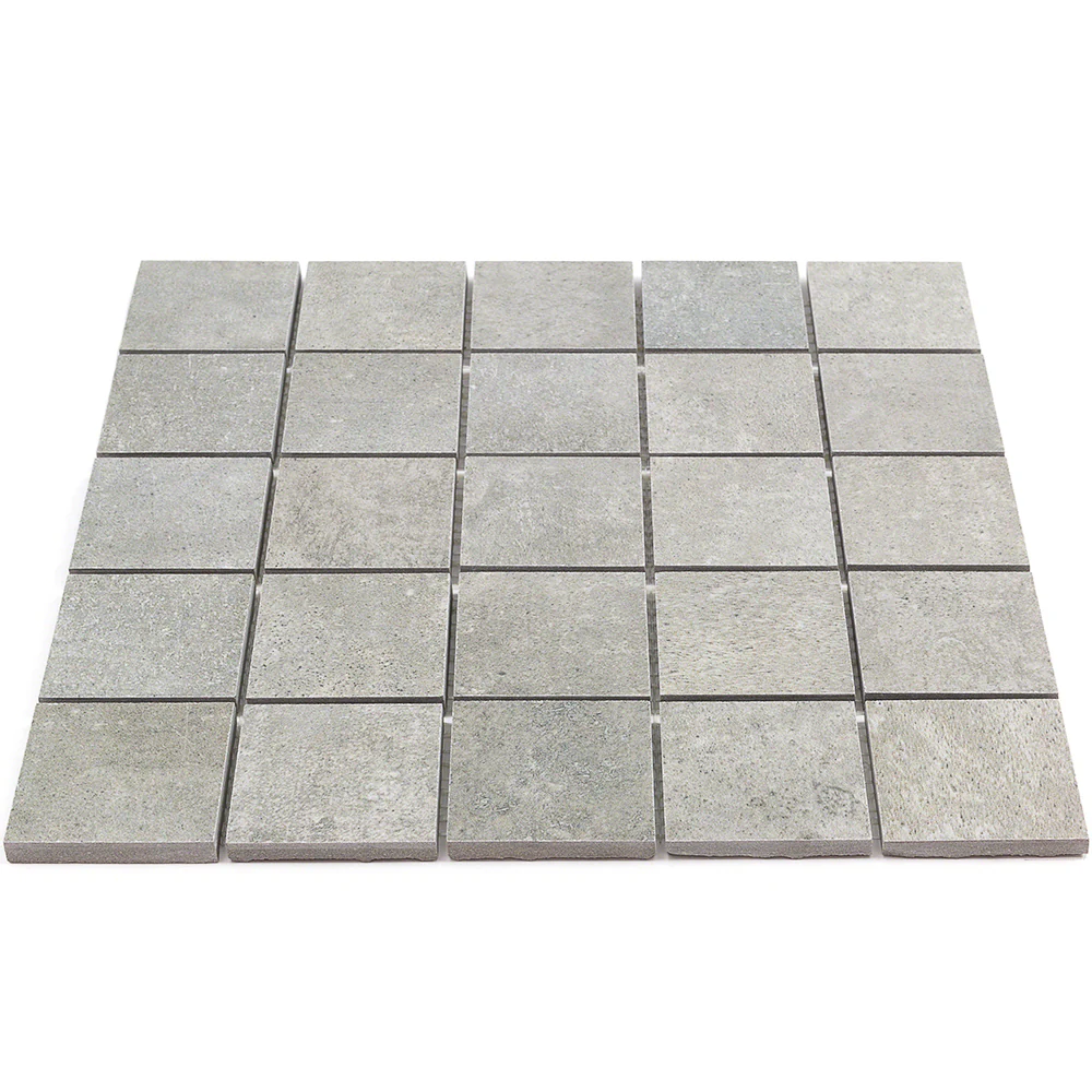 Marbella Greige 2x2 Matte Porcelain Mosaic Tile - Lux Tile - Image 7