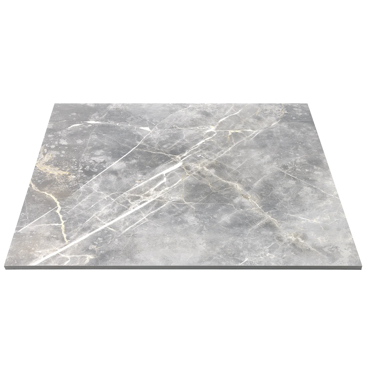 Marble Tech Grigio Imperiale Gray 24x24 Polished Porcelain Tile - Image 3