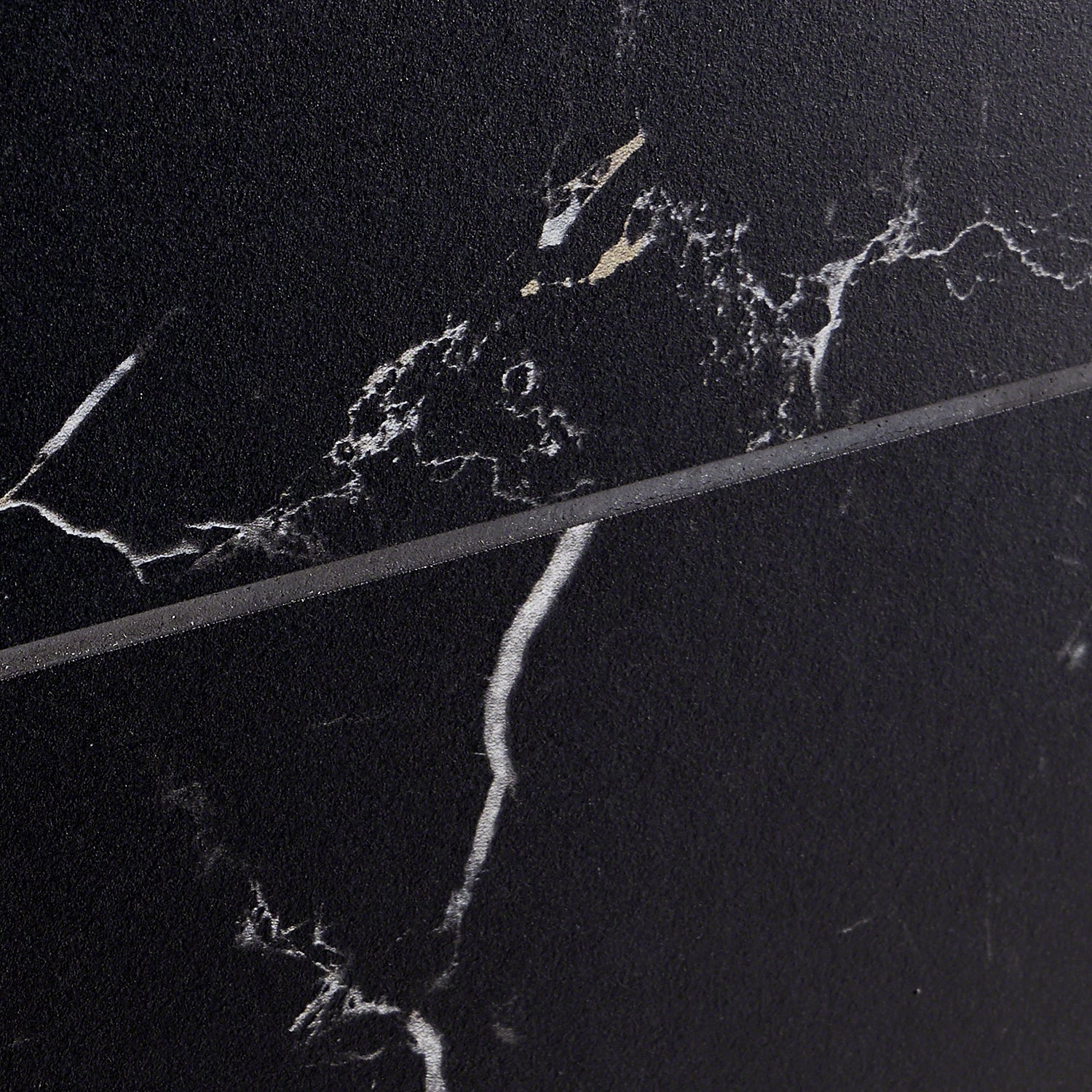 Marble Tech Port Laurent Black Matte Porcelain Tile 6x6 - Lux Tile - Image 8