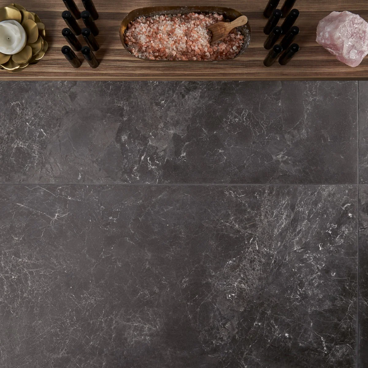Marmo Perfetto Nero 24x48 Semi-Polish Porcelain Tile - Lux Tile - Image 6