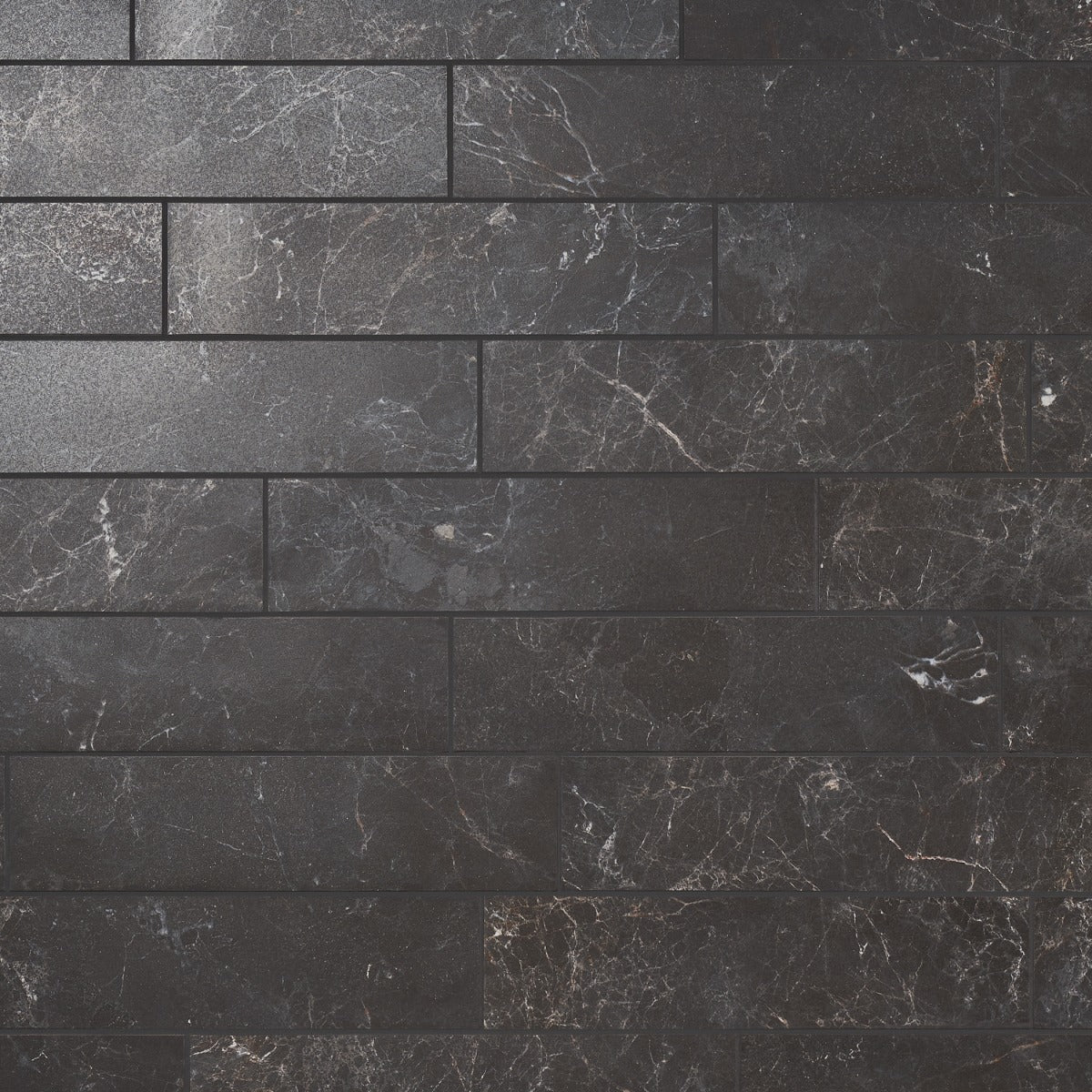 Marmo Perfetto Nero 4x16 Semi-Polished Porcelain Tile - Lux Tile - Image 5