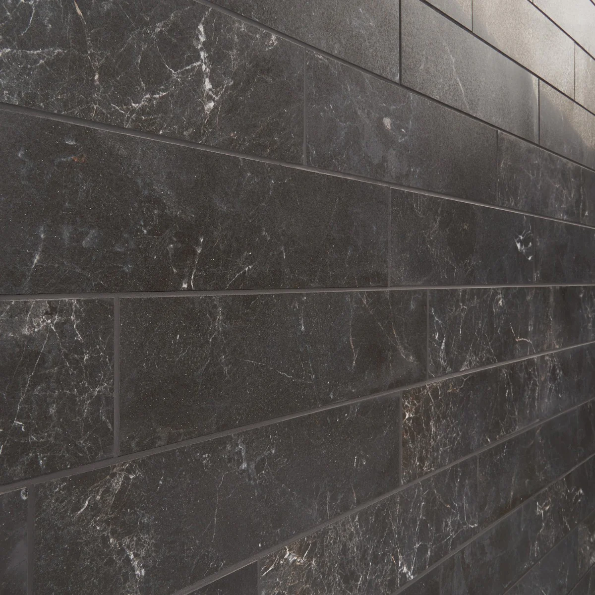 Marmo Perfetto Nero 4x16 Semi-Polished Porcelain Tile - Lux Tile - Image 6