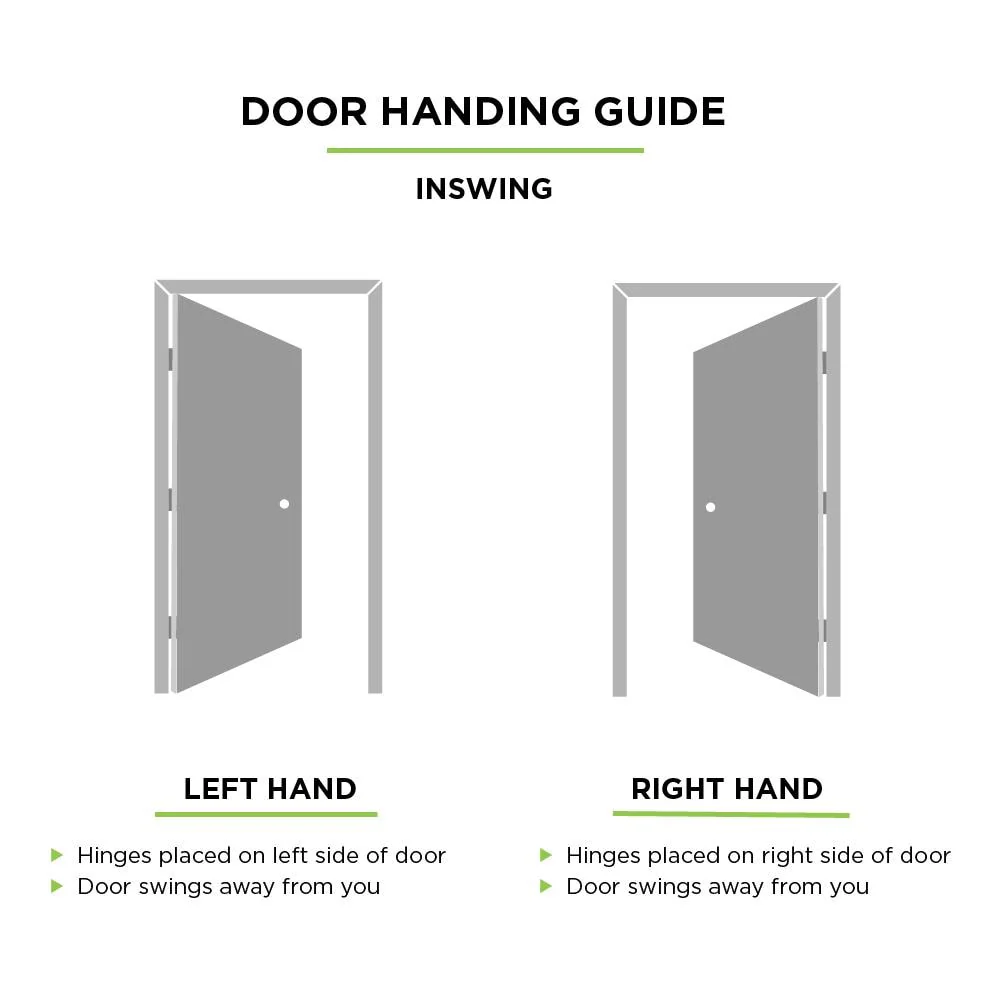 Masonite 30-in x 80-in Steel Half Lite Left-Hand Inswing Primed Prehung Single Front Door with Brickmould, Insulating Core, Blinds Between Glass - Image 7
