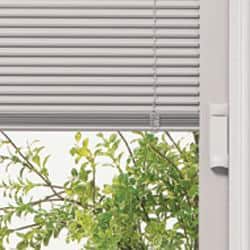 Masonite 36 in. x 80 in. Premium Half-Lite Mini Blind Primed Steel Prehung Front Door (No Brickmold) - Image 4