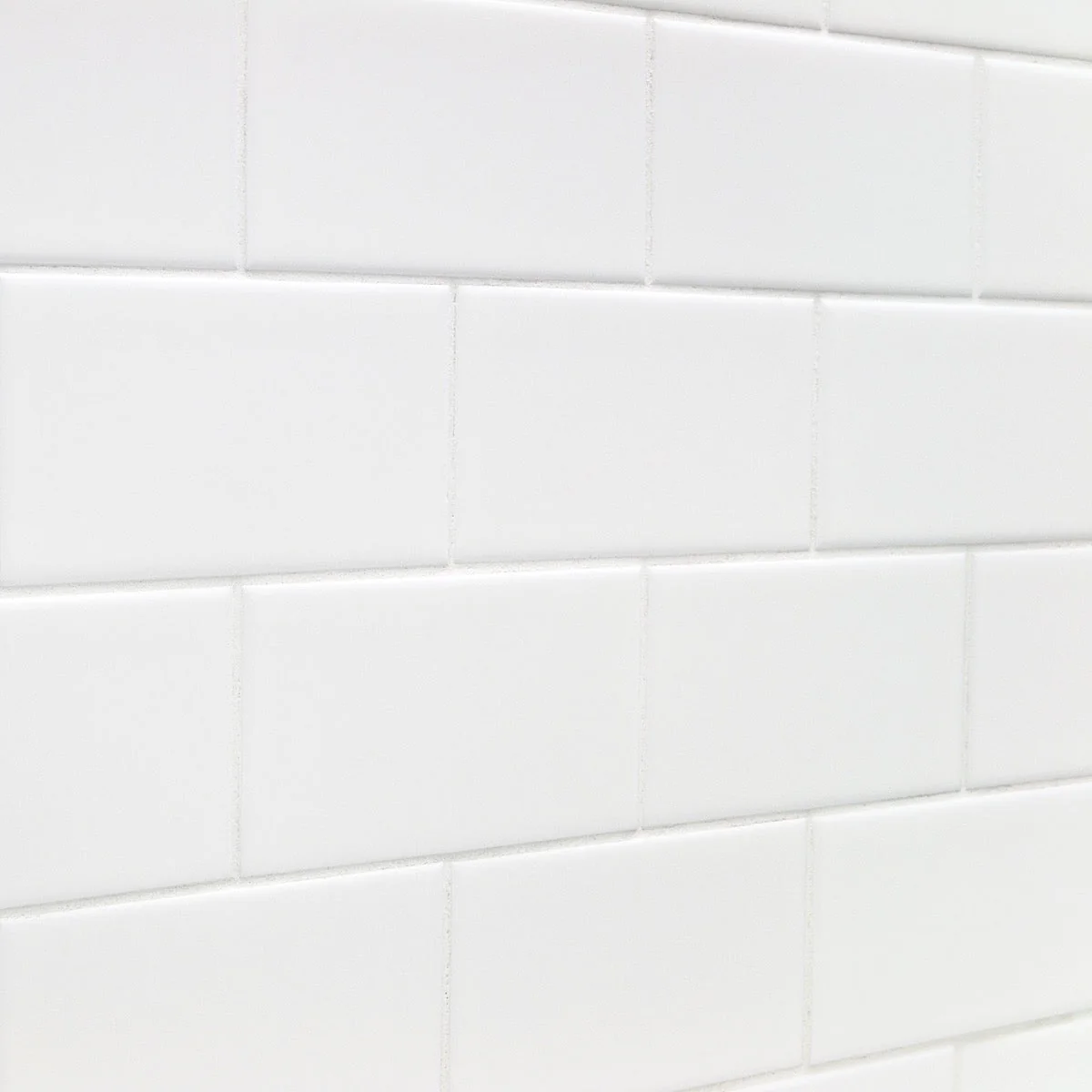 Matte White Ceramic Subway Tile 3x6 for Bathroom and Kitchen Walls - Image 4