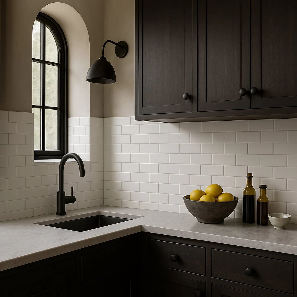 Matte White Ceramic Subway Tile 3x6 for Bathroom and Kitchen Walls - Image 6