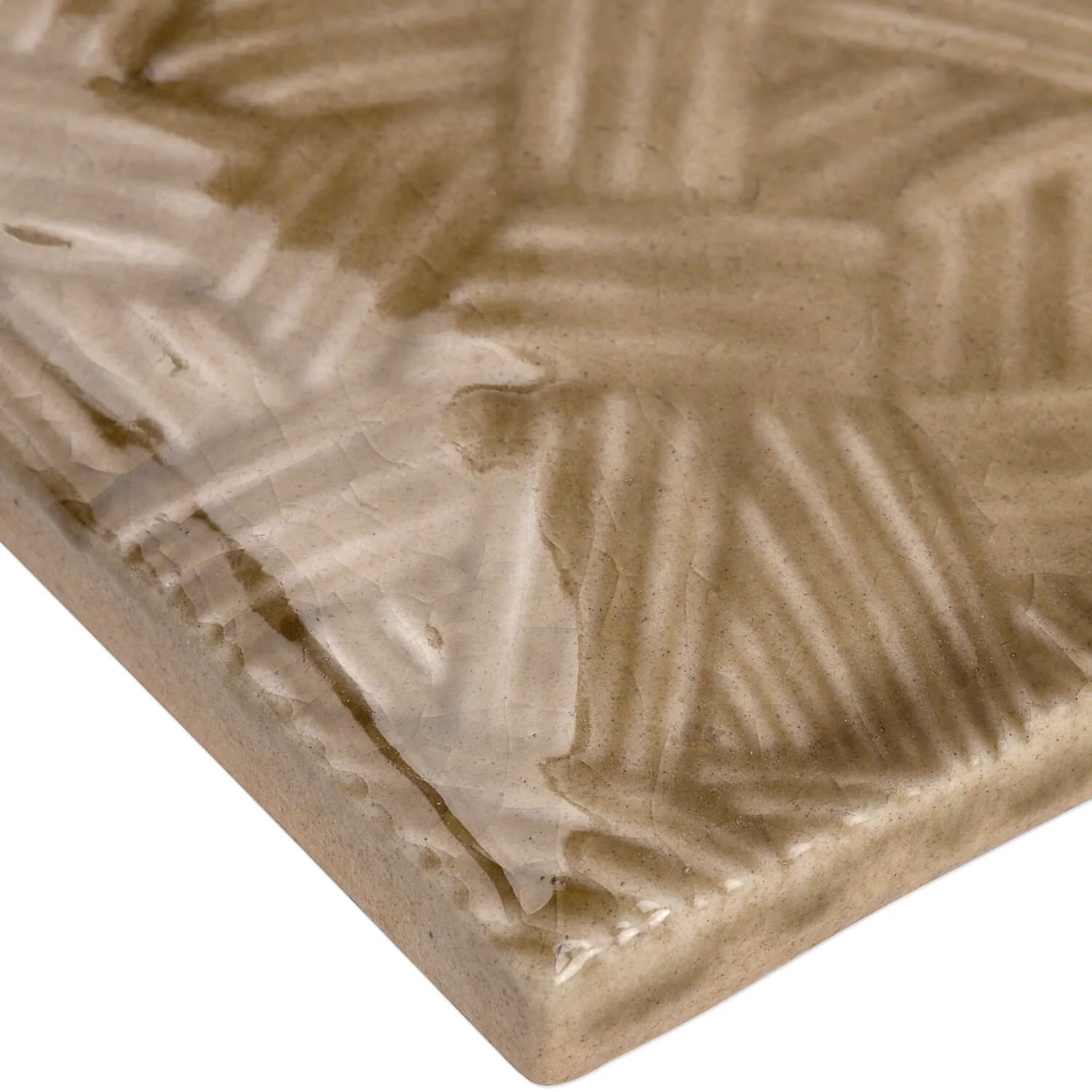 Maverick Firma Brown 3D Glossy Ceramic Wall Tile 3x8 - Image 4