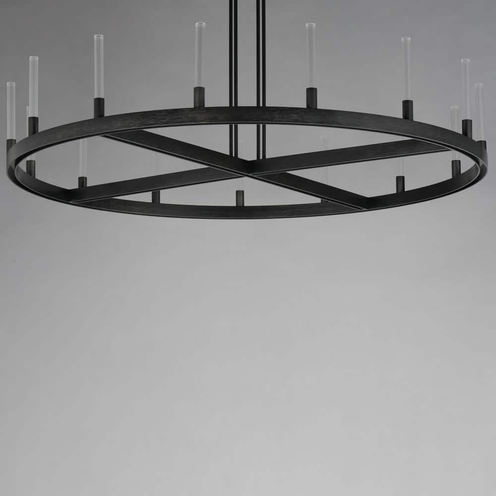 Maxim Lighting Ovation 15-Light Integrated LED Black Chandelier - Image 3