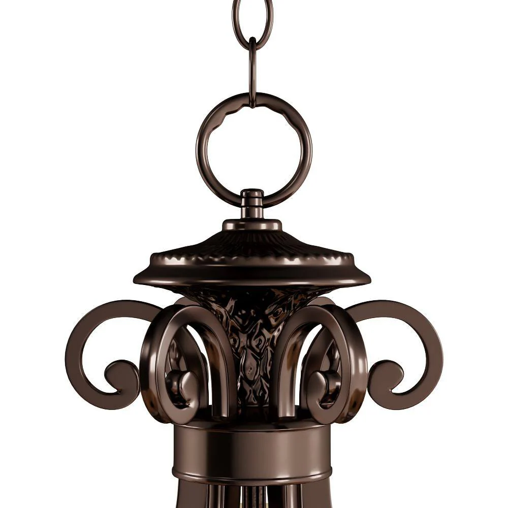 Maxim Lighting Symphony 9-Light Oil-Rubbed Bronze Chandelier, 32 in. Tiered Fixture - Image 5
