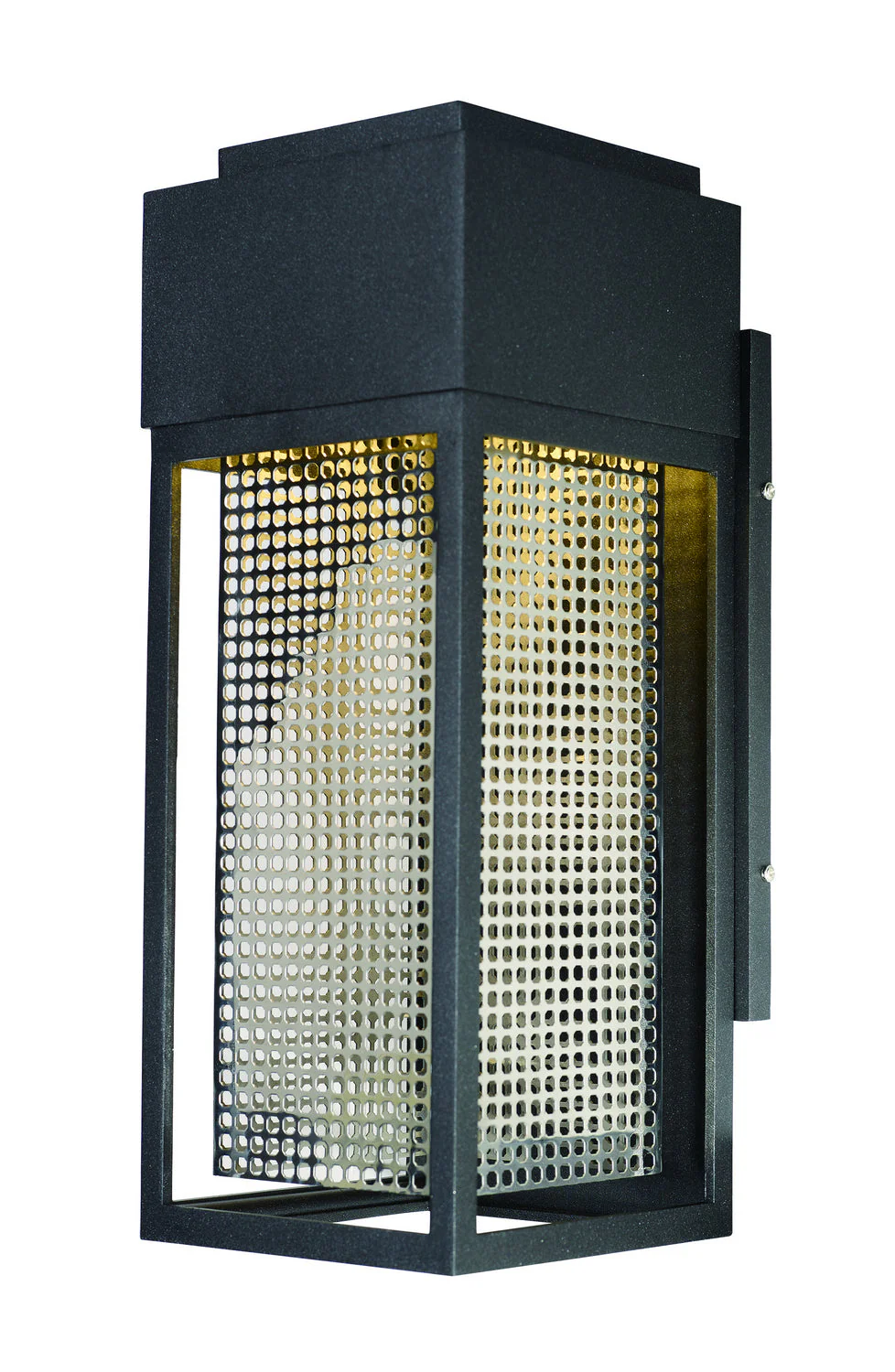 Maxim Lighting Townhouse 12-in H Galaxy Black/Stainless Steel Dark Sky LED Outdoor Wall Light - Image 2
