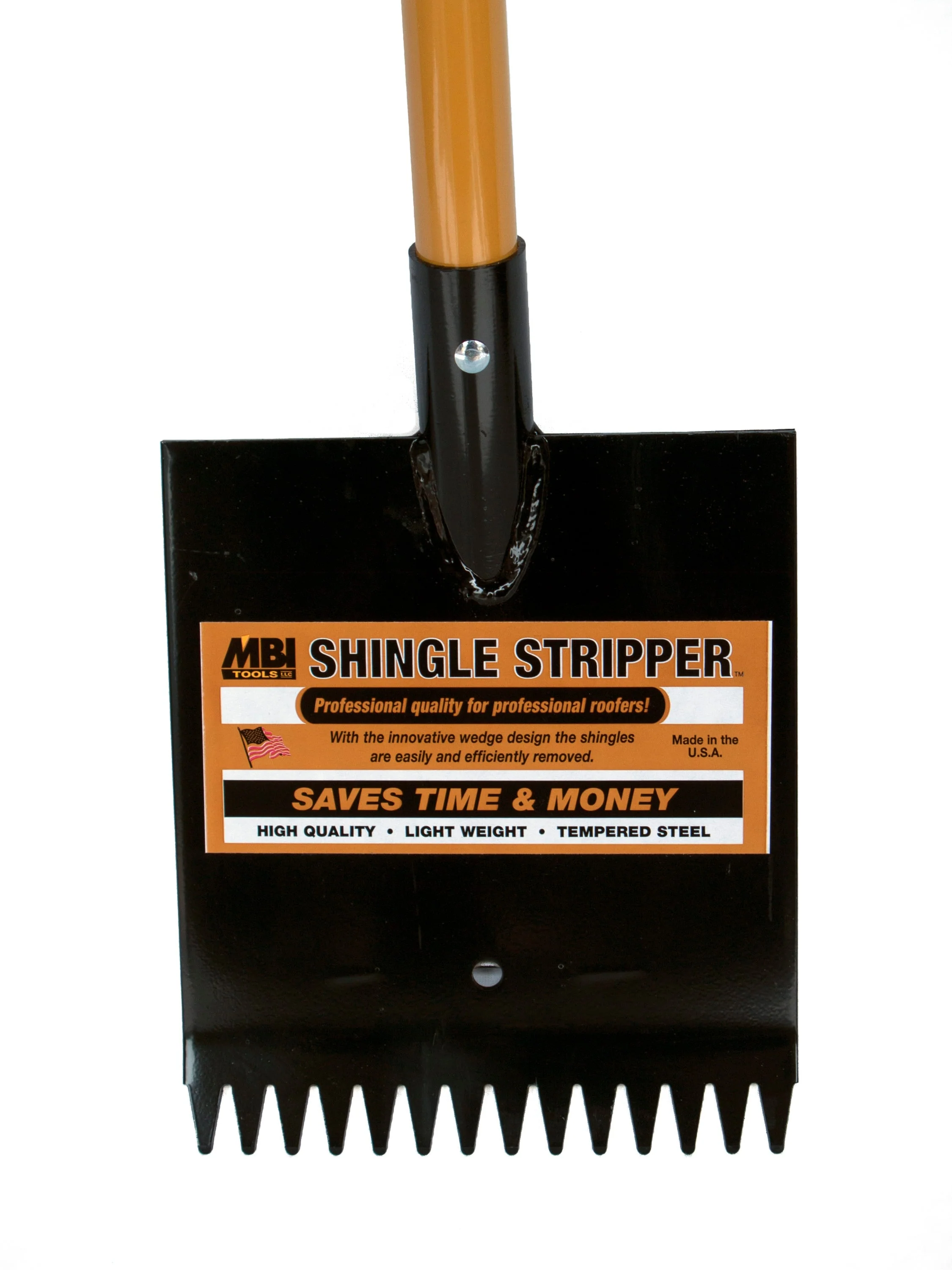 MBI Tools MBI Stripper Roof Shovel, 46-in Handle, 8-in Carbon Steel Blade - Image 2