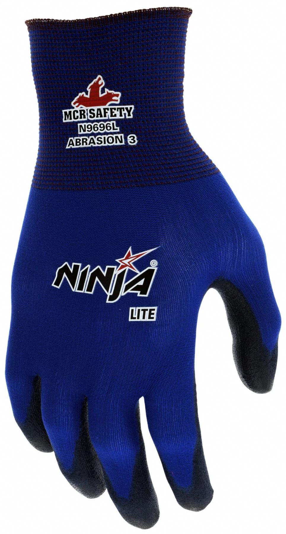 MCR SAFETY Ninja Lite N9696 Polyurethane Dipped Gloves - Medium - Image 2
