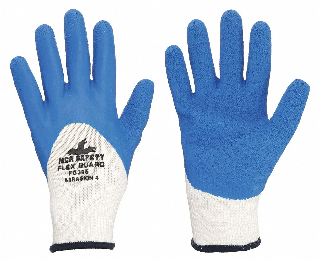 MCR SAFETY Flex Tuff FG305 L Latex Coated Gloves