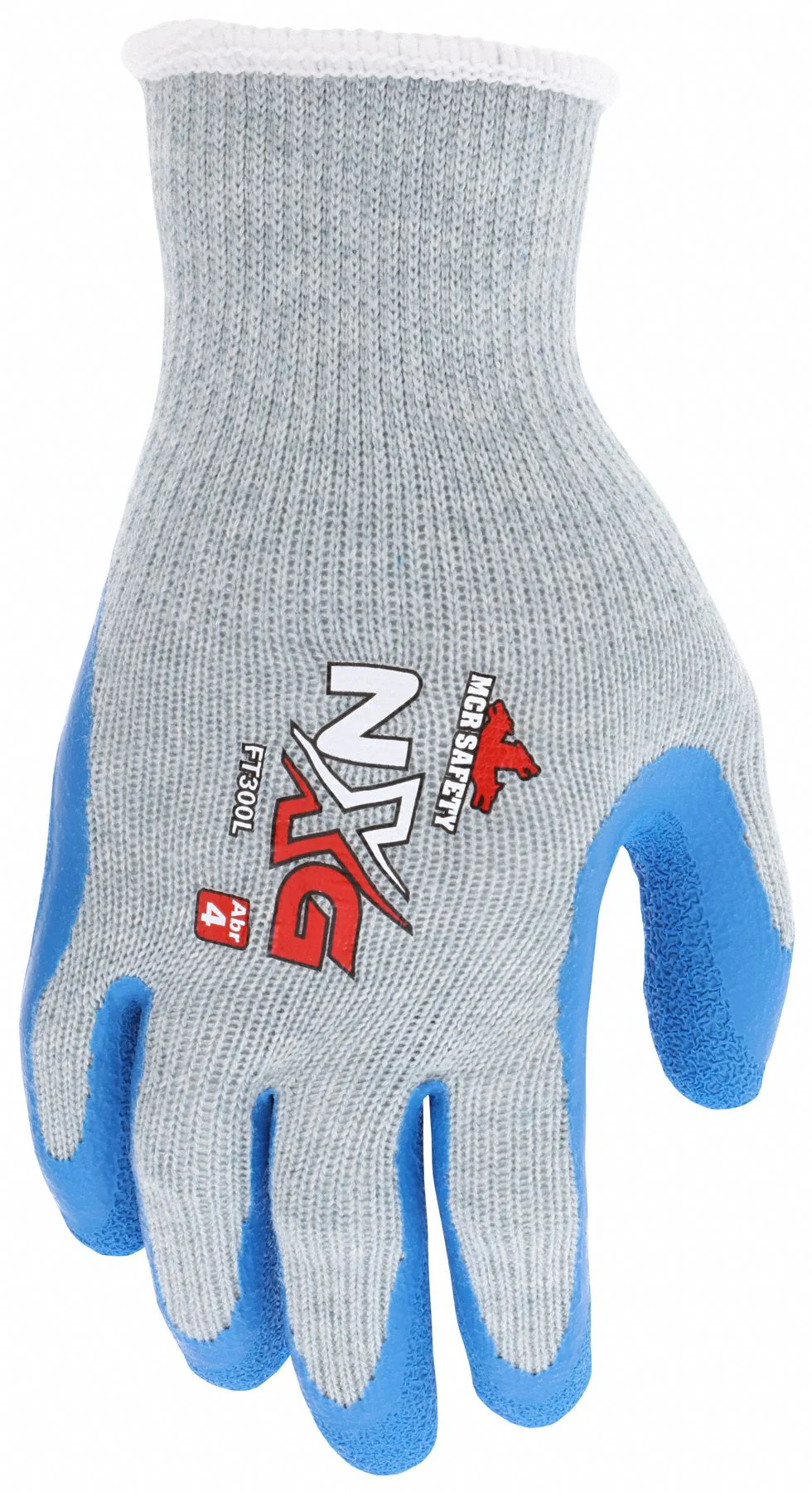 MCR SAFETY Flex Tuff NXG FT300 Latex Palm Coated Gloves, Size Small - Image 2
