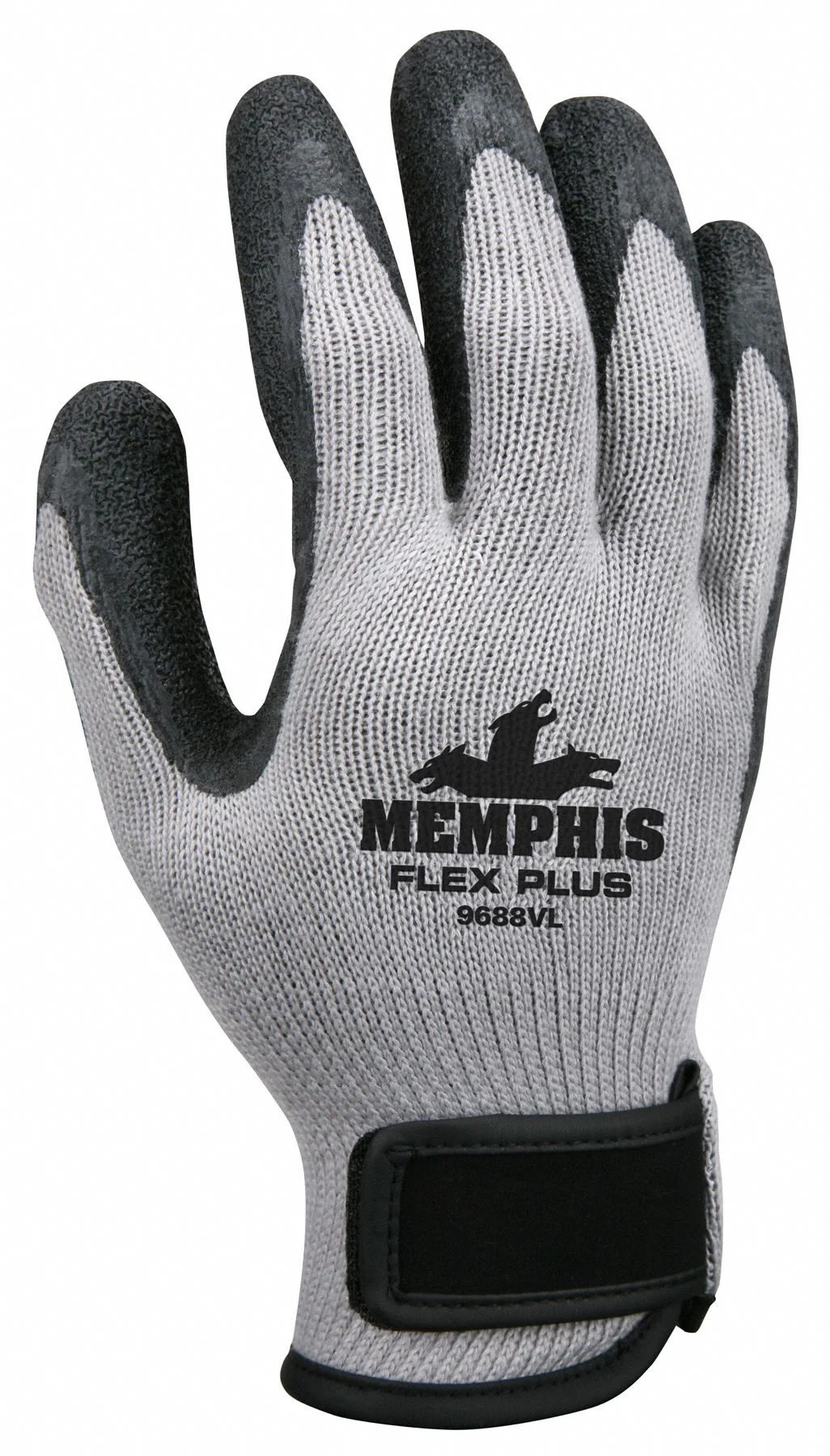 MCR SAFETY Latex Coated Gloves, Medium, Flex Plus - Image 2
