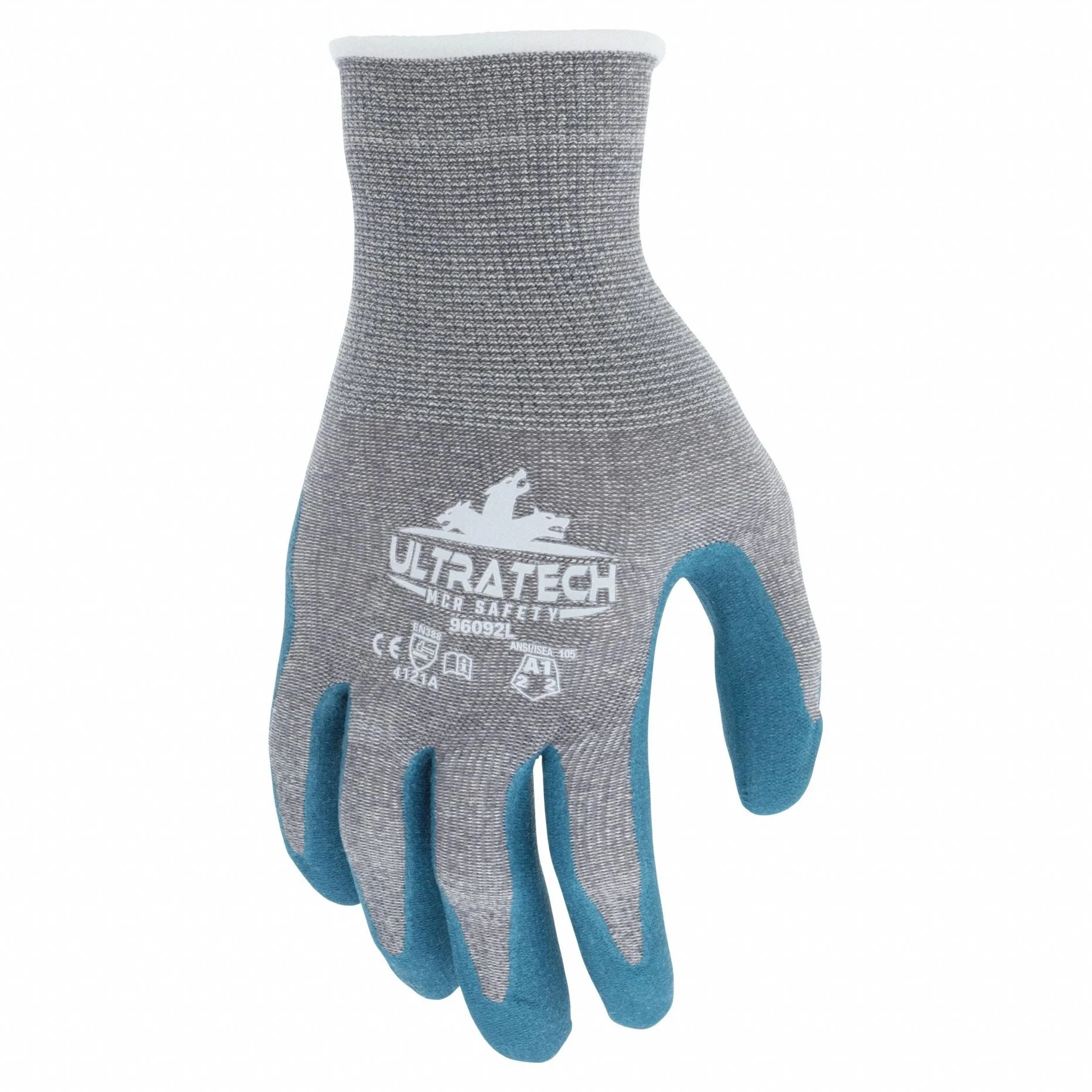 MCR SAFETY XL Nitrile Coated Knit Gloves - 12 Pack - Image 3