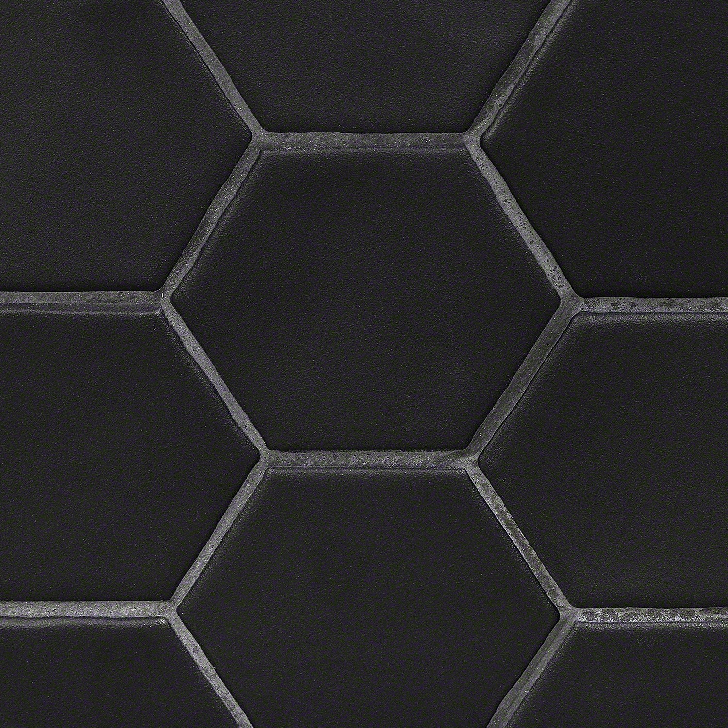 Meadowmere Black 3" Hexagon Matte Ceramic Tile - Lux Tile - Image 9