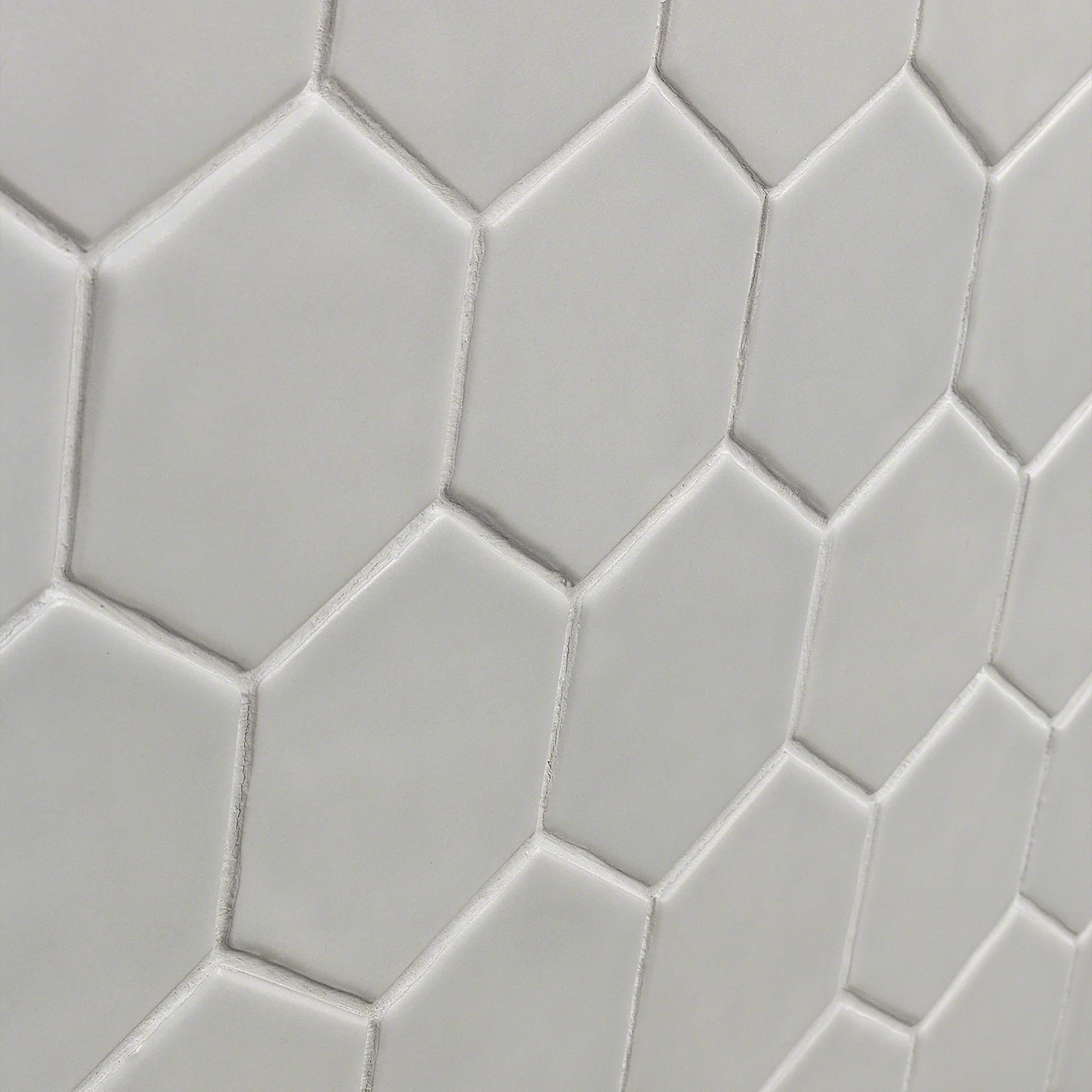 Meadowmere Gray 3" Hexagon Matte Ceramic Tile - Lux Tile - Image 9