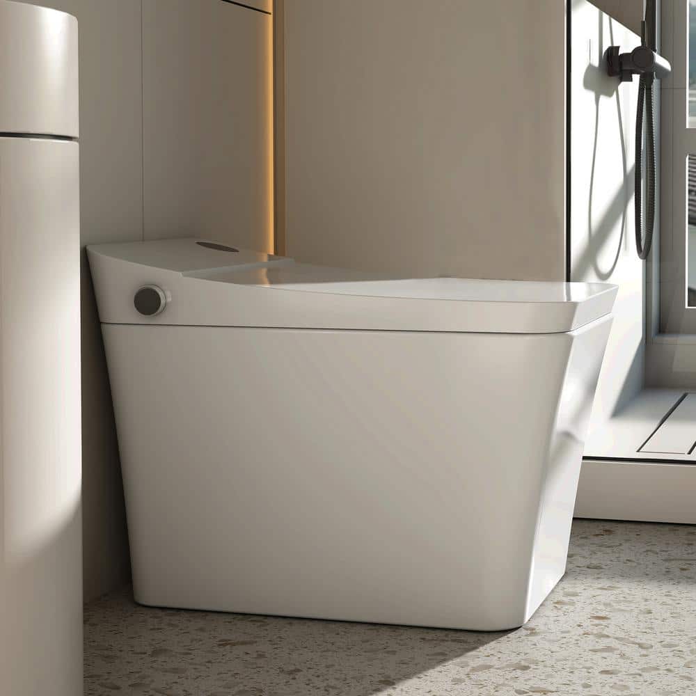 MEDUNJESS H-G Elongated Smart Toilet 1.34 GPF with Auto Features & Heated Seat - Image 3