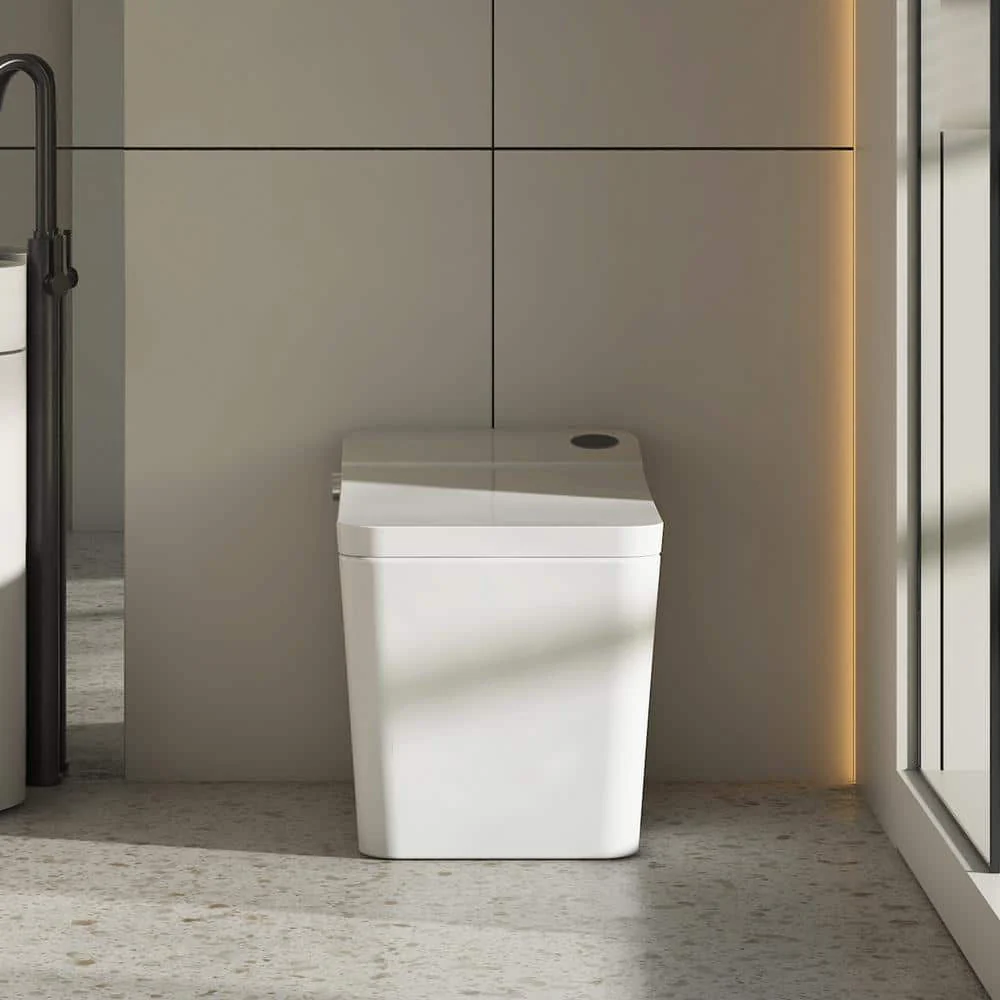 MEDUNJESS H-G Elongated Smart Toilet 1.34 GPF with Auto Features & Heated Seat - Image 4
