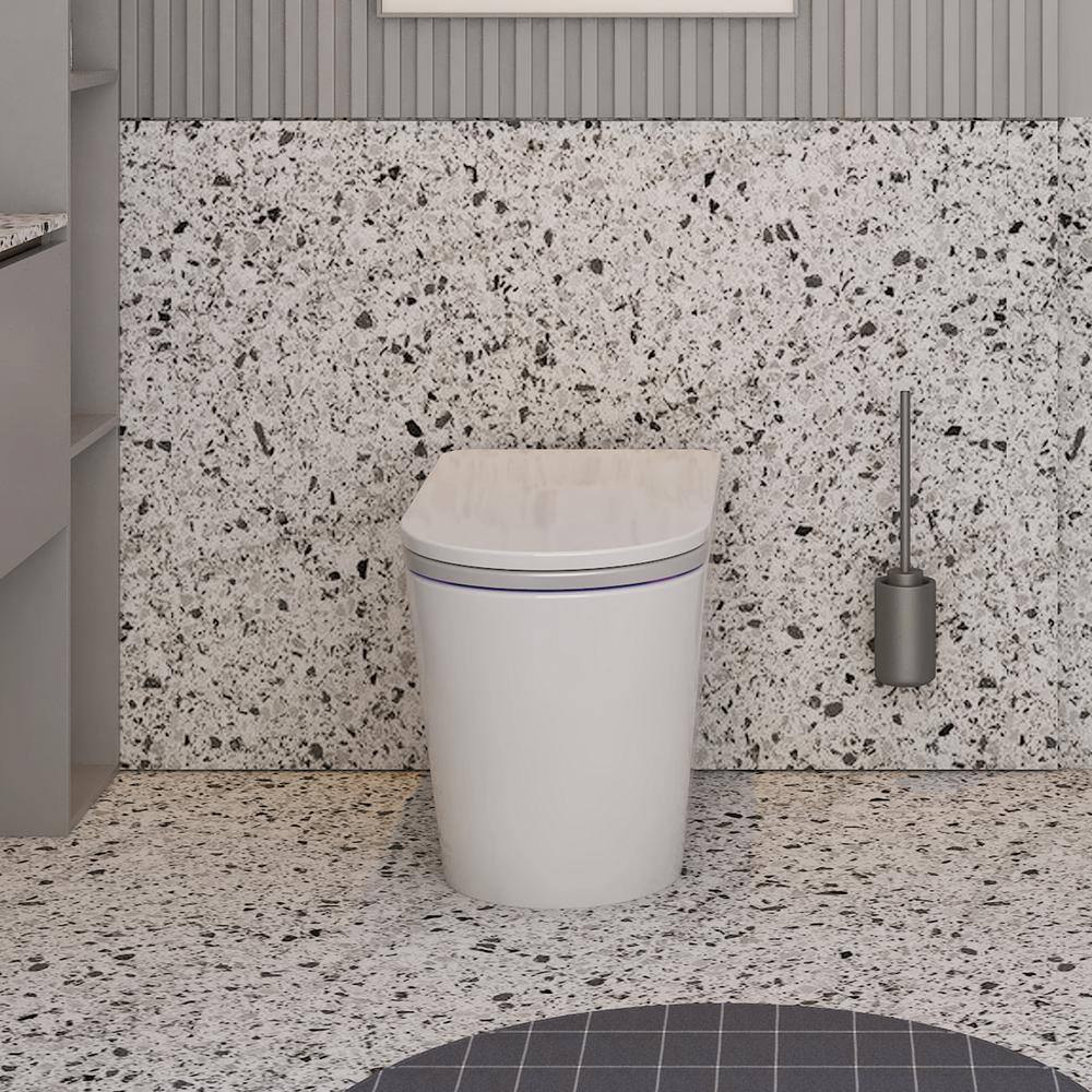 MEDUNJESS L-D Elongated Smart Toilet with Auto Open/Close and Heated Seat - Image 4