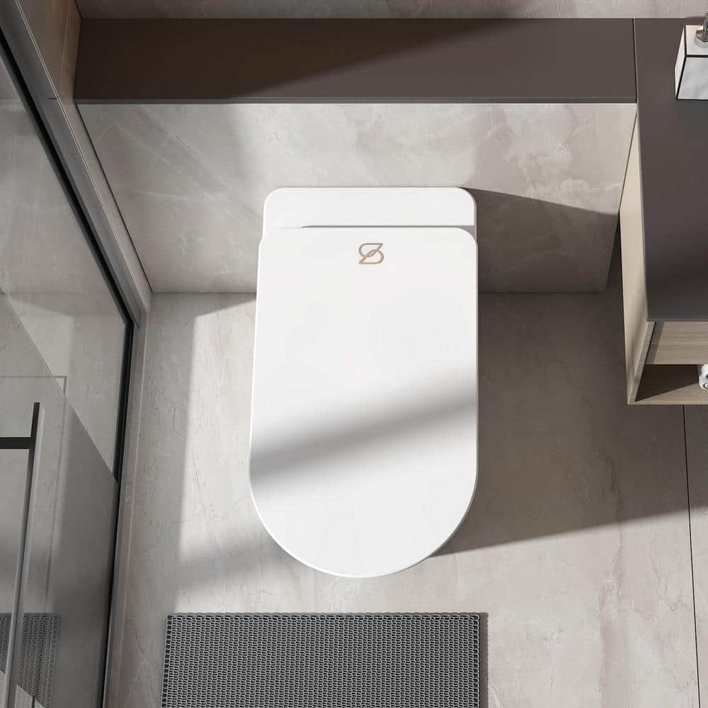 MEDUNJESS L-G Elongated Smart Toilet 1.34 GPF with Heated Seat, Auto Flush, and Deodorization - Image 2