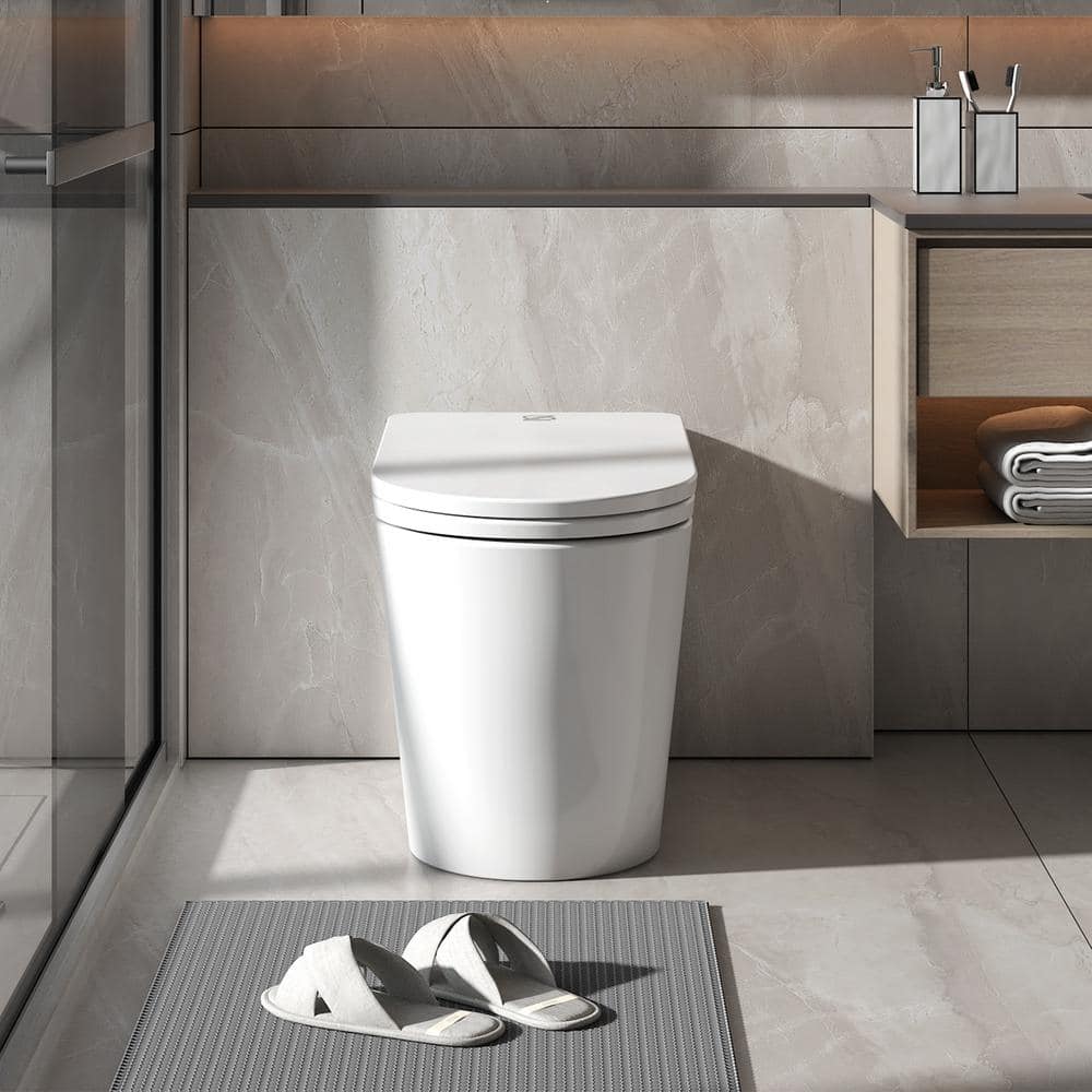 MEDUNJESS L-G Elongated Smart Toilet 1.34 GPF with Heated Seat, Auto Flush, and Deodorization - Image 4