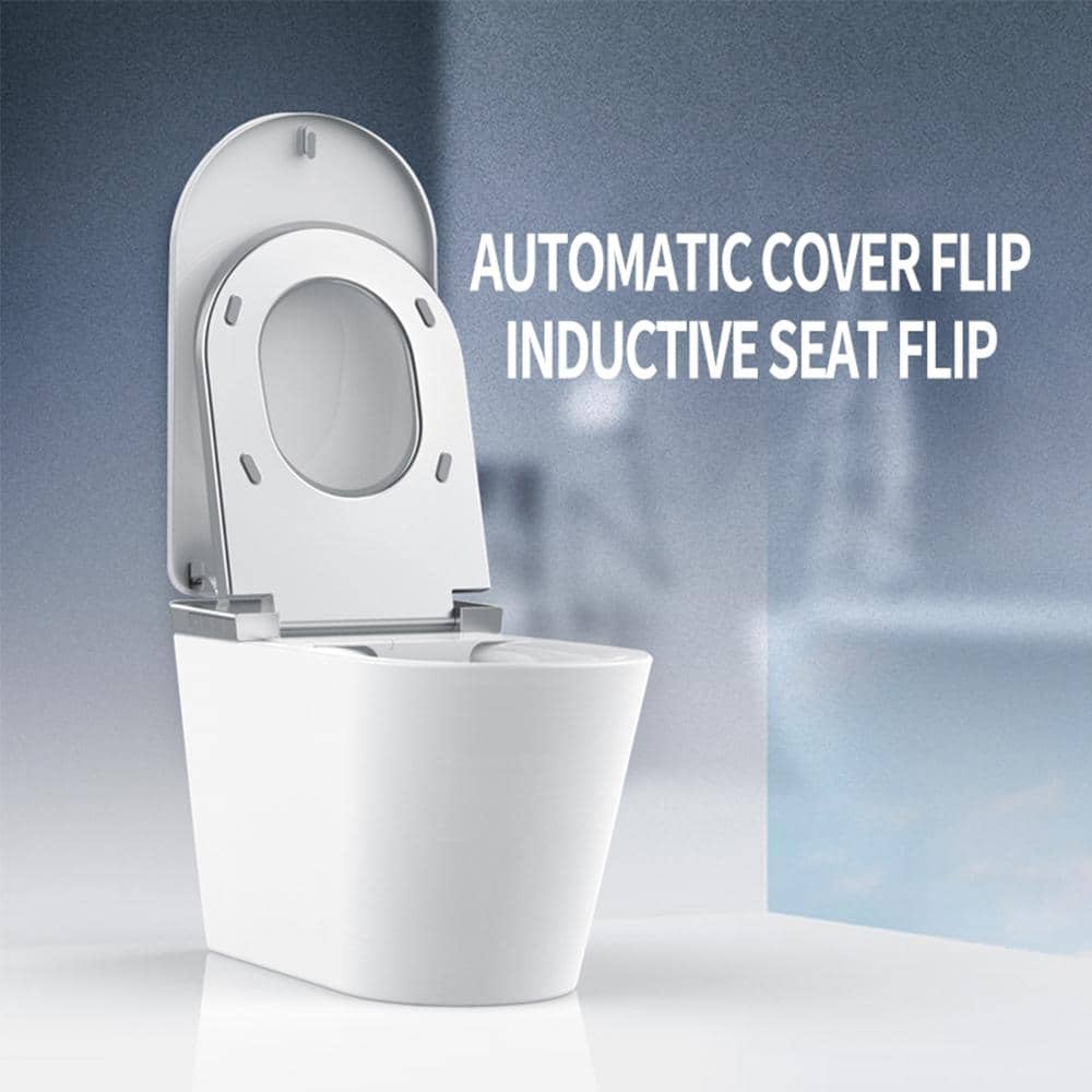 MEDUNJESS L-G Elongated Smart Toilet 1.34 GPF with Heated Seat, Auto Flush, and Deodorization - Image 5