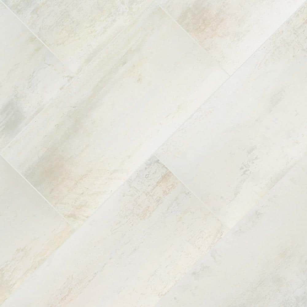 Metallic Blanche 24 in. x 48 in. Matte Porcelain Stone Look Floor and Wall Tile (16 sq. ft./Case) - Image 5