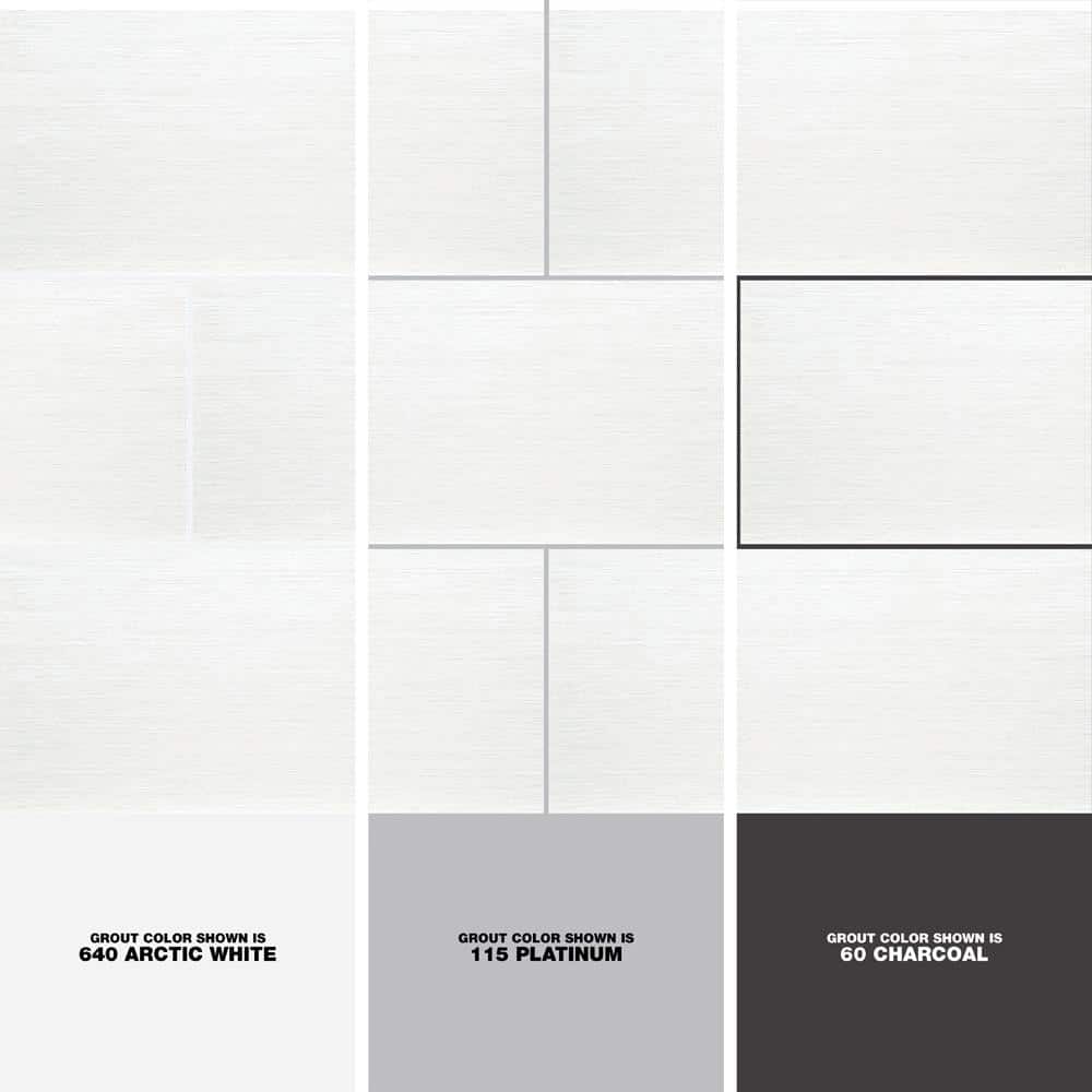 Metro Blanco 12 in. x 24 in. Matte Porcelain Fabric Look Floor and Wall Tile (16 sq. ft./Case) - Image 4