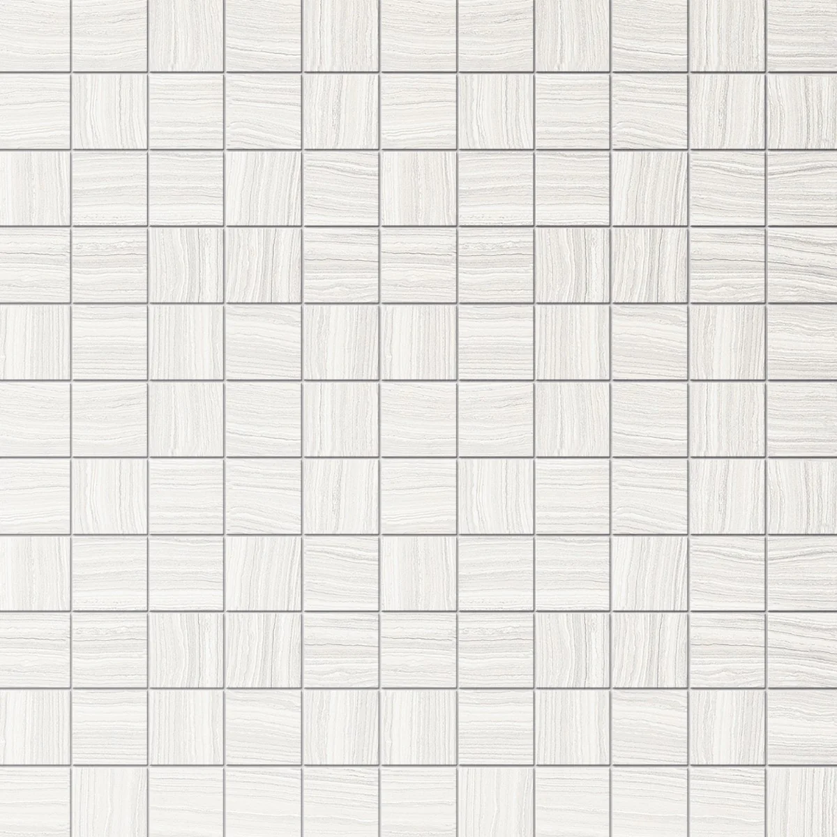 Miles Bright White 2x2 Matte Porcelain Mosaic Tile by Lux Tile - Image 2