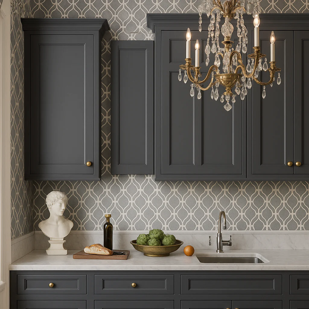 MILL'S PRIDE Richmond Venetian Onyx Plywood Shaker Wall Kitchen Cabinet - Image 4