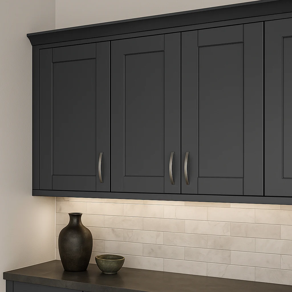 MILL'S PRIDE Richmond Venetian Onyx Plywood Shaker Wall Kitchen Cabinet - 21" W x 12" D x 30" H - Image 2