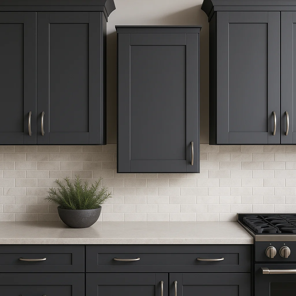 MILL'S PRIDE Richmond Venetian Onyx Plywood Shaker Wall Kitchen Cabinet - 21" W x 12" D x 30" H - Image 3