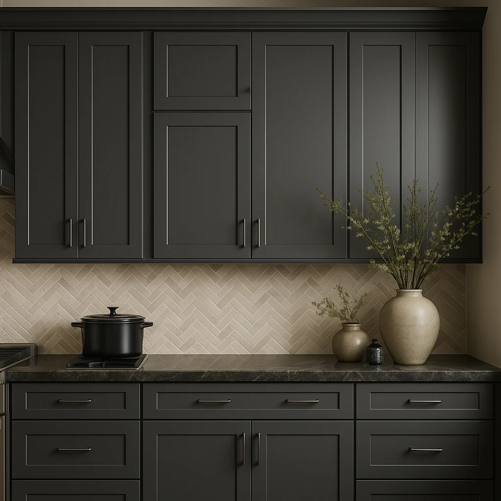 MILL'S PRIDE Richmond Venetian Onyx Plywood Shaker Wall Kitchen Cabinet - 21" W x 12" D x 30" H - Image 4