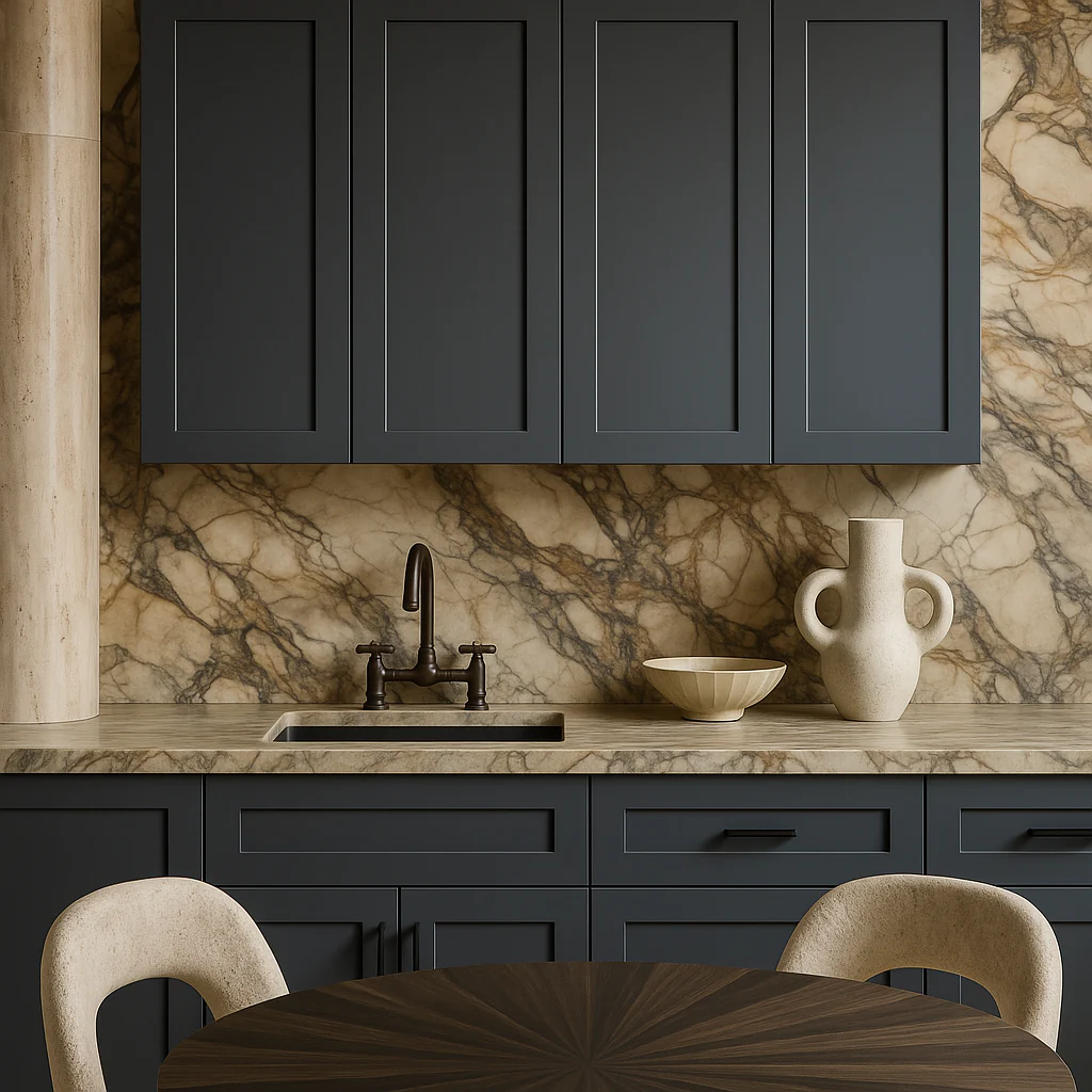 MILL'S PRIDE Richmond Venetian Onyx Plywood Shaker Wall Kitchen Cabinet, 24x12x36 - Image 4