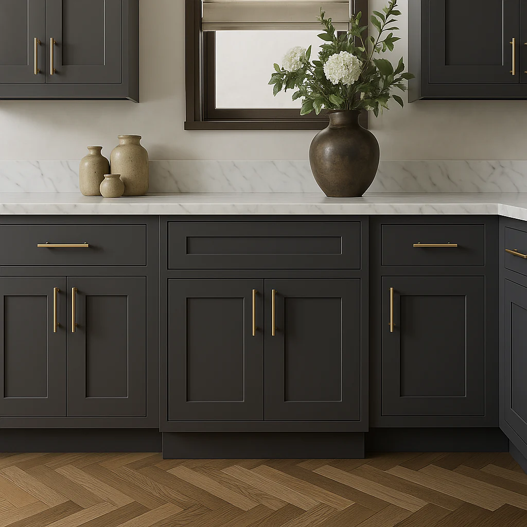 MILL'S PRIDE Richmond Venetian Onyx Shaker Base Kitchen Cabinet, Soft Close, 24x24x34.5 in - Image 3