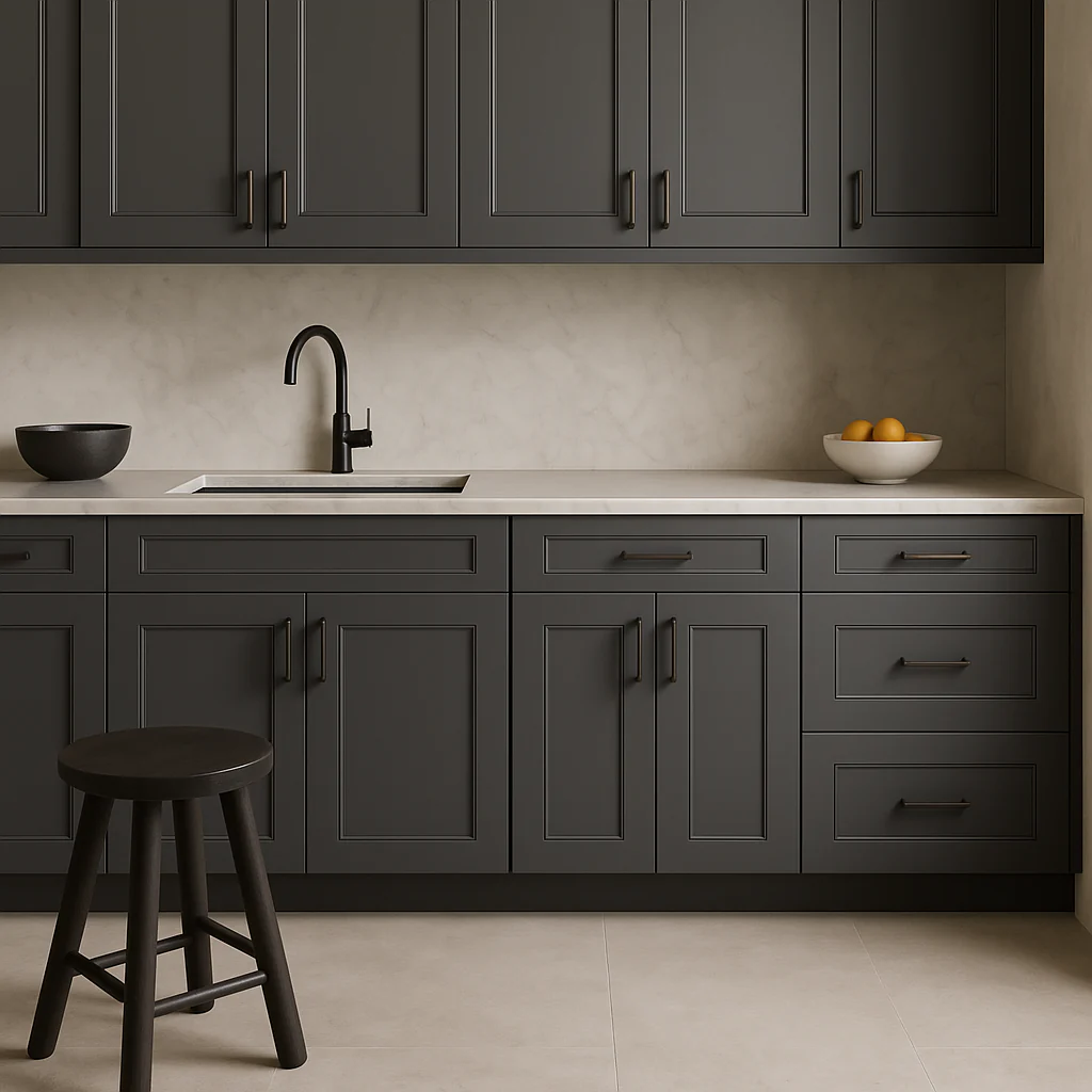 MILL'S PRIDE Richmond Venetian Onyx Shaker Base Kitchen Cabinet, Soft Close, 30x24x34.5 in - Image 2