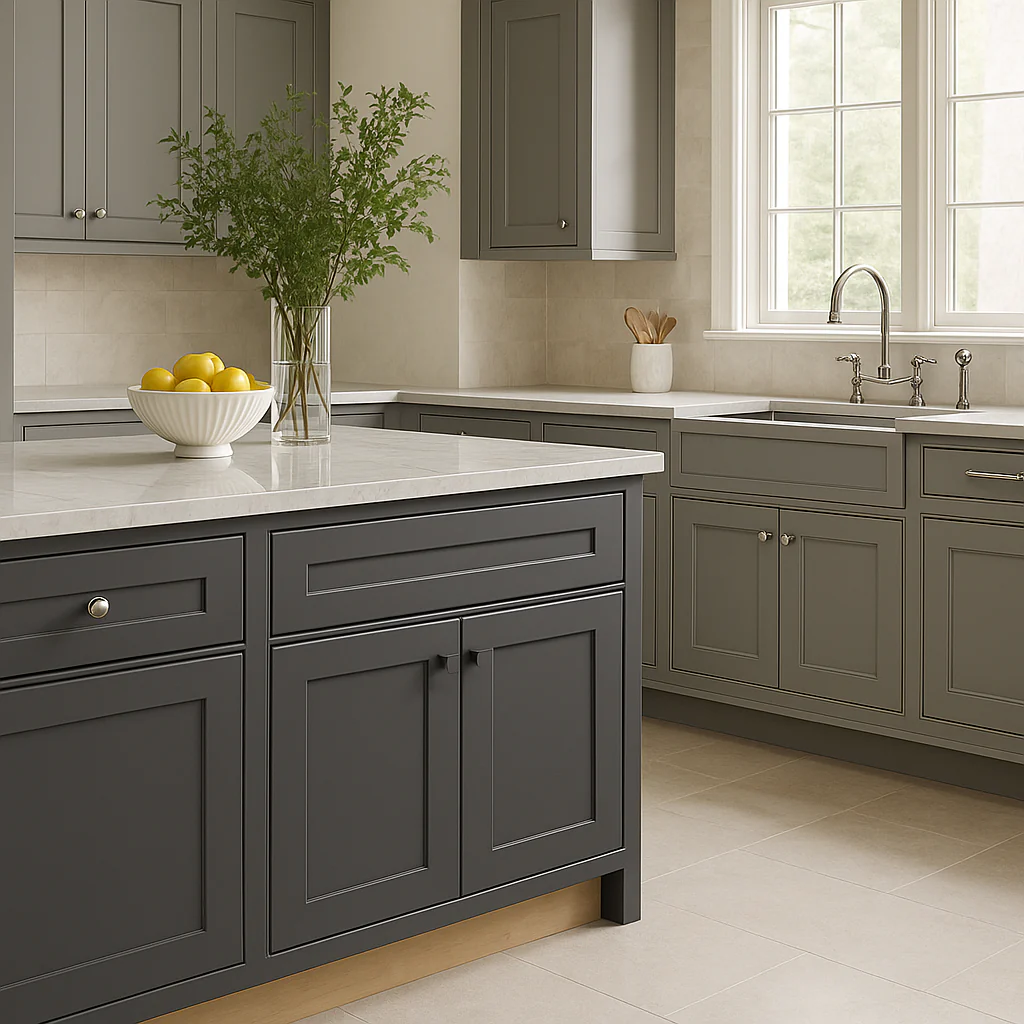 MILL'S PRIDE Richmond Venetian Onyx Shaker Base Kitchen Cabinet, Soft Close, 30x24x34.5 in - Image 3