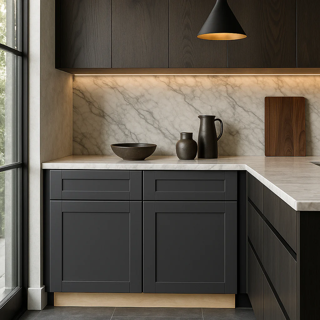 MILL'S PRIDE Richmond Venetian Onyx Shaker Base Kitchen Cabinet - Soft Close, Ready to Assemble - Image 2