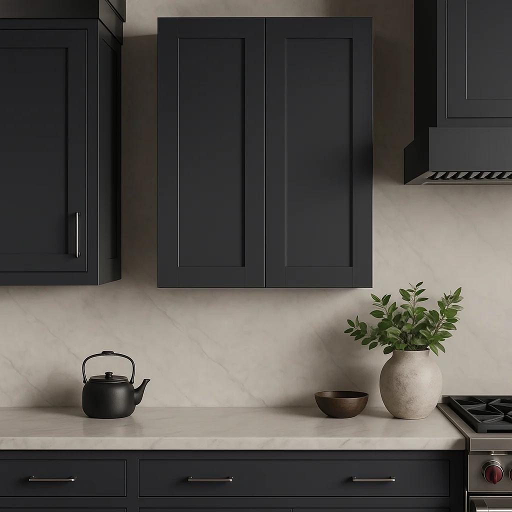 MILL'S PRIDE Richmond Venetian Onyx Shaker Wall Kitchen Cabinet - 24" W x 12" D x 30" H - Image 2