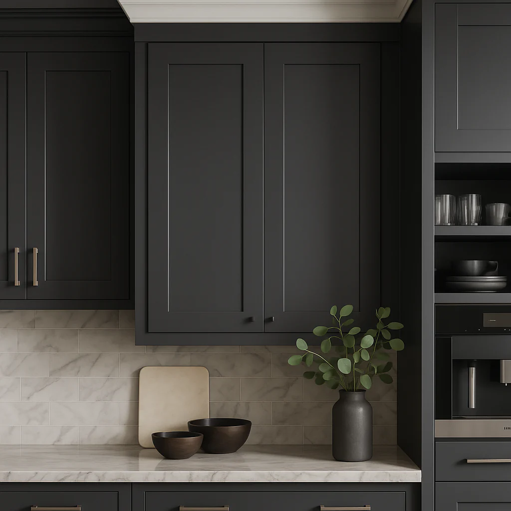 MILL'S PRIDE Richmond Venetian Onyx Shaker Wall Kitchen Cabinet - 24" W x 12" D x 30" H - Image 3