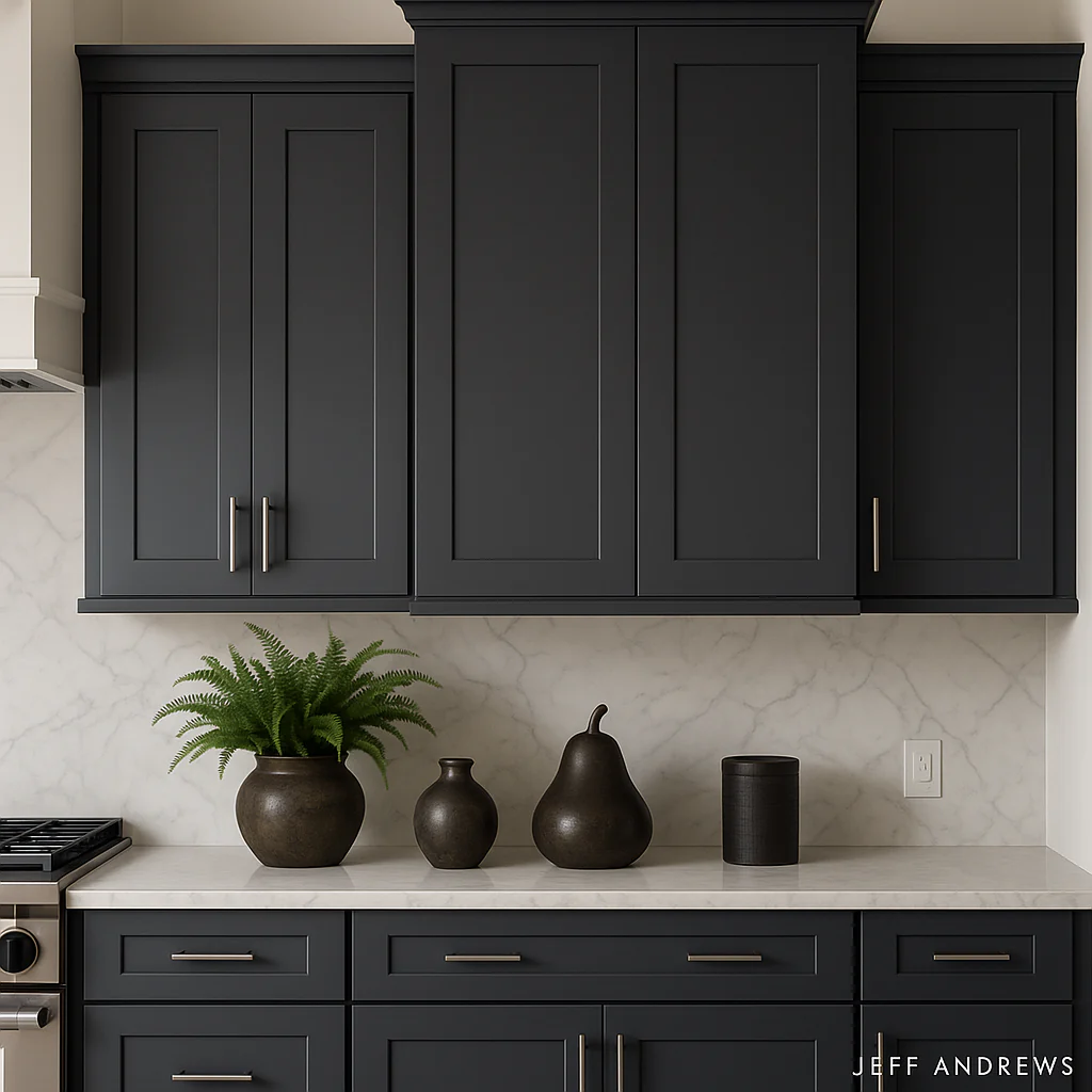 MILL'S PRIDE Richmond Venetian Onyx Shaker Wall Kitchen Cabinet - 30" W x 12" D x 42" H - Image 3