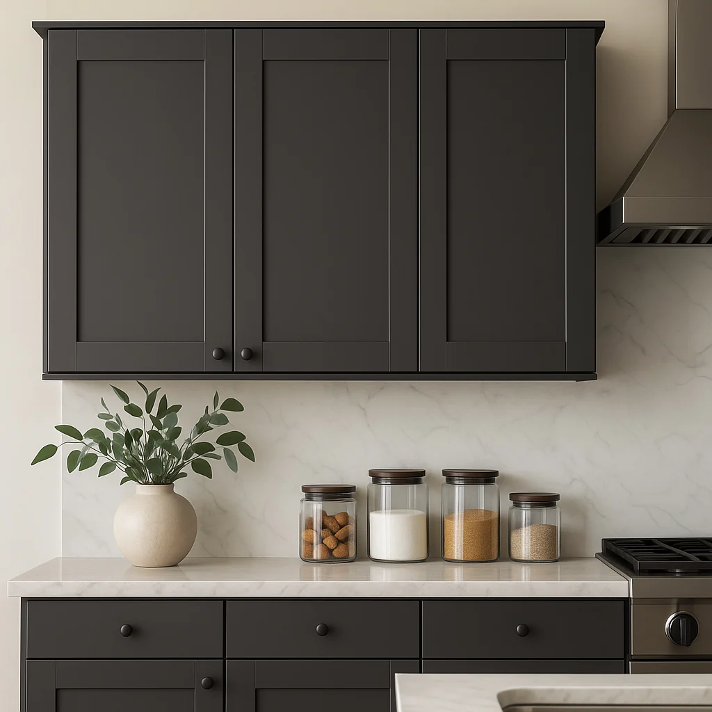 MILL'S PRIDE Richmond Venetian Onyx Shaker Wall Kitchen Cabinet - 36" W x 12" D x 30" H - Image 3