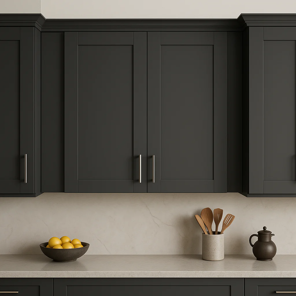 MILL'S PRIDE Richmond Venetian Onyx Shaker Wall Kitchen Cabinet - 36" W x 12" D x 42" H - Image 3