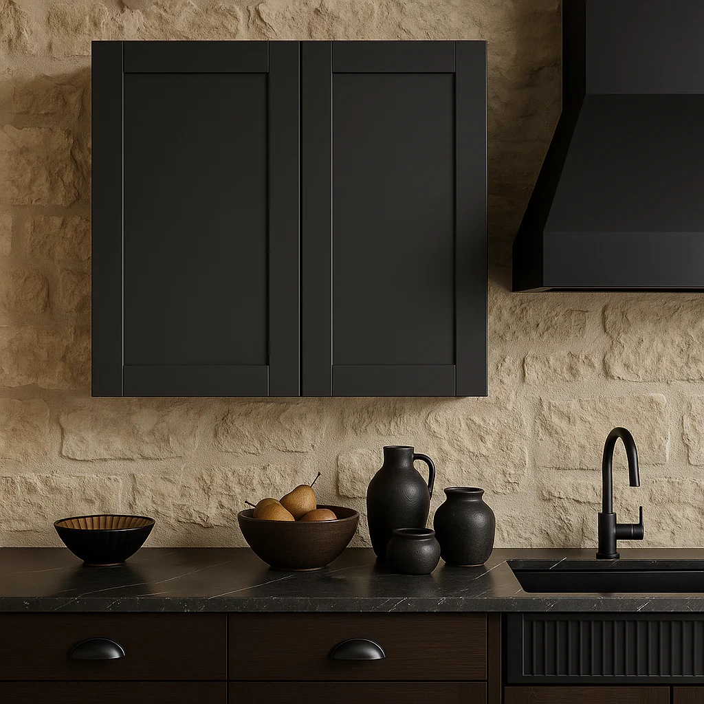 MILL'S PRIDE Richmond Venetian Onyx Shaker Wall Kitchen Cabinet - Ready to Assemble - Image 2