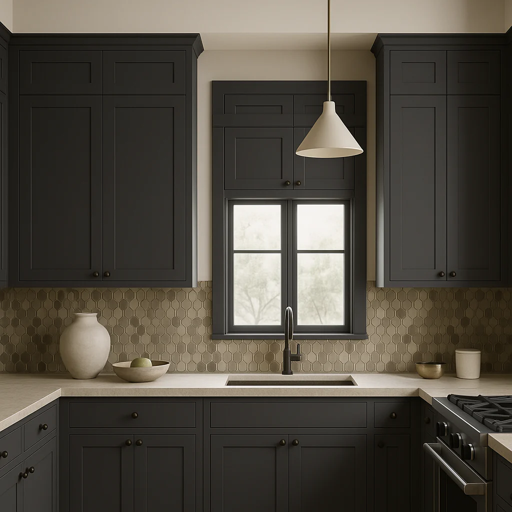MILL'S PRIDE Richmond Venetian Onyx Shaker Wall Kitchen Cabinet - Ready to Assemble - Image 4