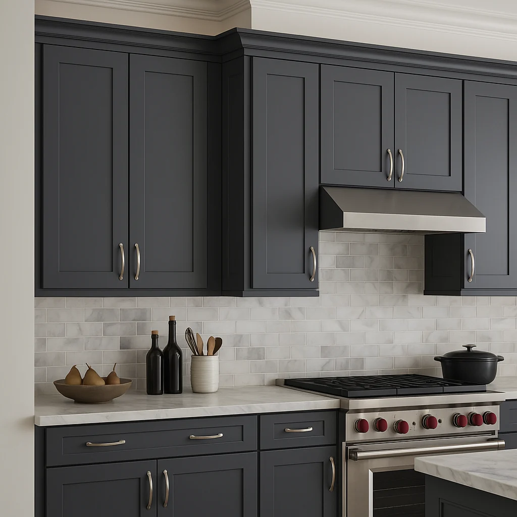 MILL'S PRIDE Richmond Venetian Onyx Shaker Wall Kitchen Cabinet, Soft Close, 9x12x36 - Image 4