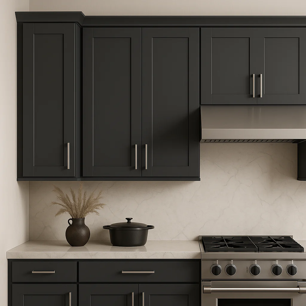 MILL'S PRIDE Richmond Venetian Onyx Shaker Wall Kitchen Cabinet, Soft Close, 9x12x36 - Image 3